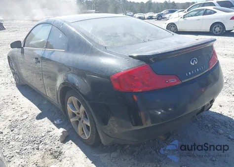 2007 Infiniti G35 from USA, damaged, VIN JNKCV54E47M905103